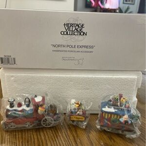 Department 56 North Pole Series North Pole Express Train #56368 Retired